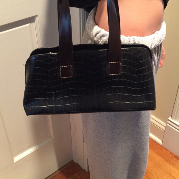 Fun mini handbag! Animal print! Brown/black - Picture 8 of 8